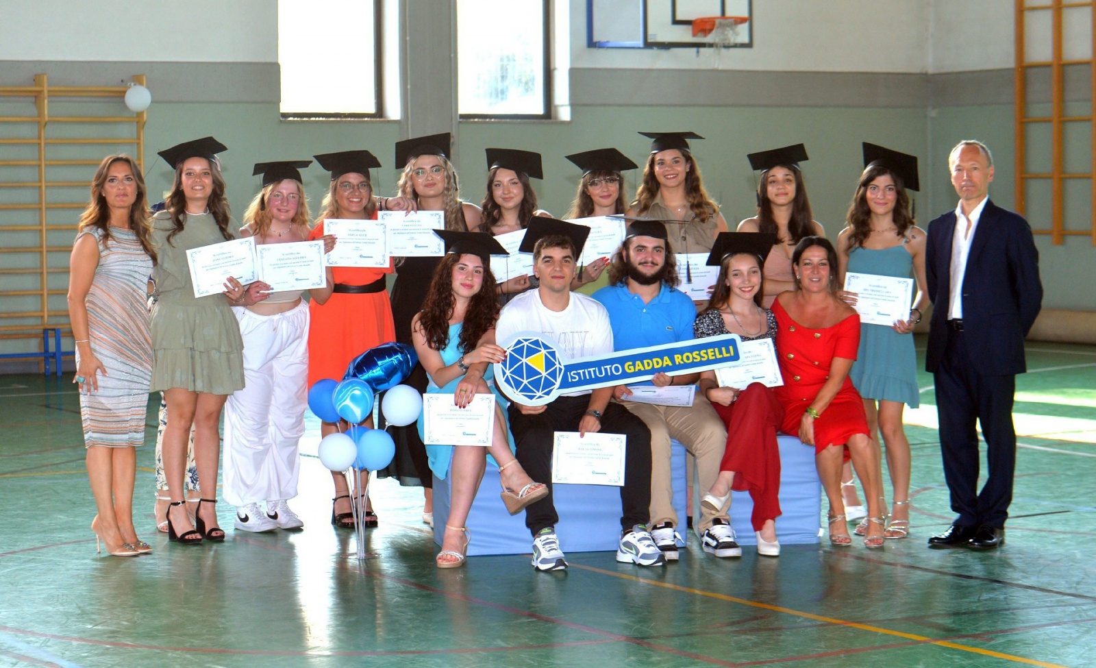 GALLARATE. DIPLOMA DAY ISTITUTO GADDA ROSSELLI