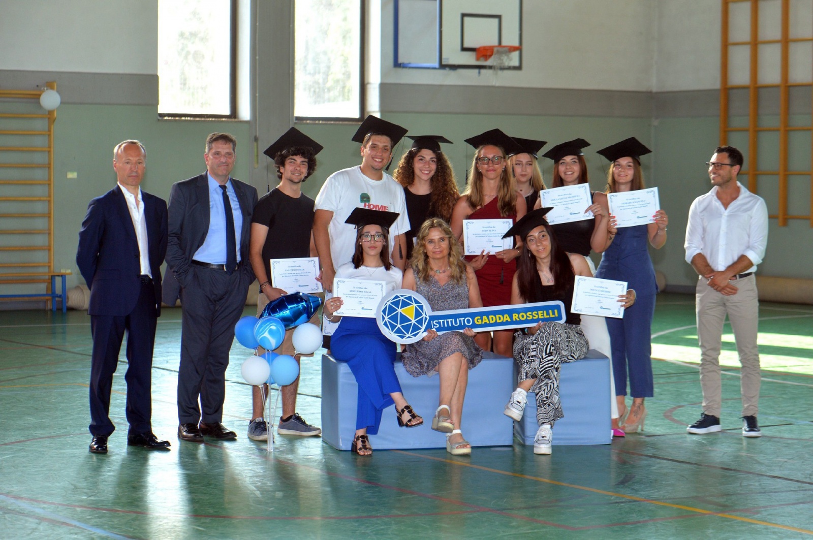 GALLARATE. DIPLOMA DAY ISTITUTO GADDA ROSSELLI