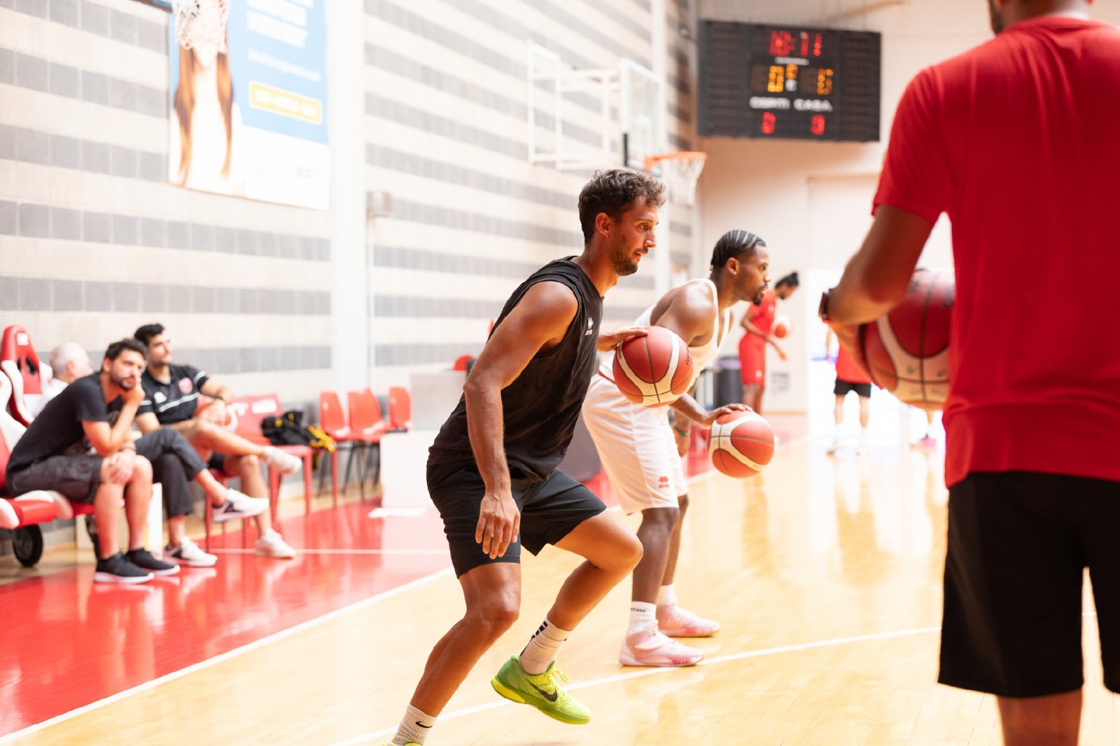 raduno pallacanestro varese foto Alberto Ossola