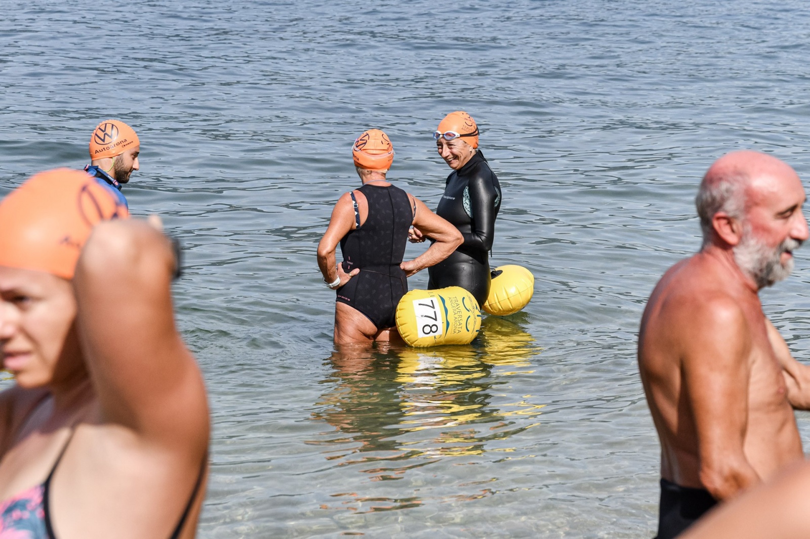 LIDO DI ANGERA NELLA FOTO TRAVERSATA ANGERA-ARONA 2023