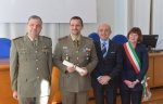 VARESE. ONORIFICENZE REPUBBLICA ITALIANA 2023 A VILLA RECALCATI CON PREFETTO SALVATORE PASQUARIELLO NELLA FOTO CAVALIERE PRIMO MARESCIALLO ESERCITO PAOLO PETROSINO