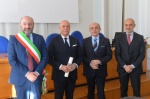 VARESE. ONORIFICENZE REPUBBLICA ITALIANA 2023 A VILLA RECALCATI CON PREFETTO SALVATORE PASQUARIELLO NELLA FOTO CAVALIERE GIUSEPPE CAVOTTA