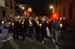 BUSTO ARSIZIO. CORTEO FIACCOLATA DA VIALE PIEMONTE PER LE VIE DEL CENTRO CONTRO VIOLENZA DONNE CON SINDACO ANTONELLI, SINDACO BELLARIA, ISABELLA TOVAGLIERI