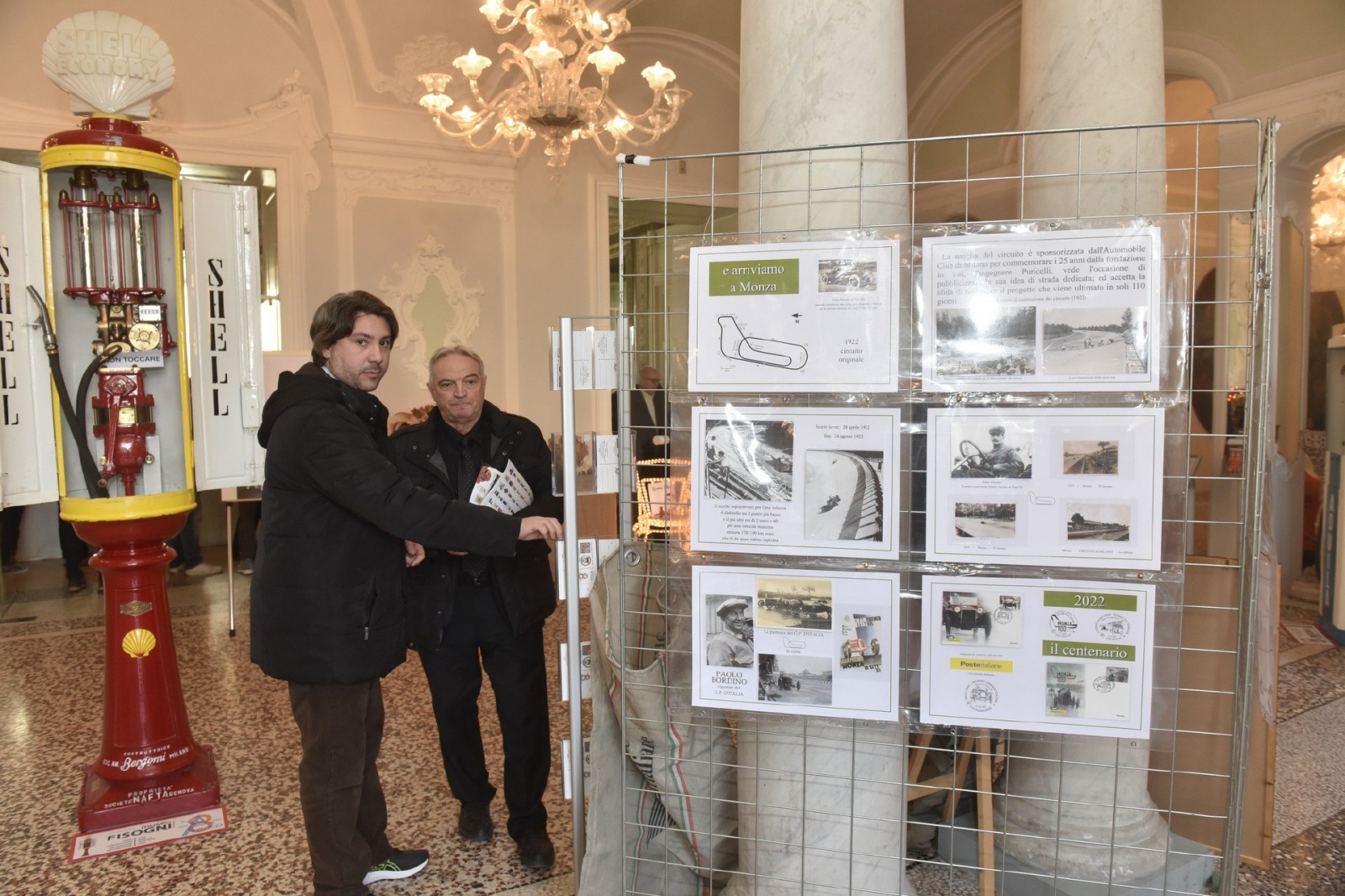 VARESE. CONFERENZA STAMPA EVENTO CELEBRATIVO AUTOSTRADA DEI LAGHI PRESSO VILLA RECALCATI NELLA FOTO