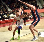 VARESE. BASKET FIBA EUROPE CUP. ITELYUM VARESE-CSM ORADEA NELLA FOTO MORETTI