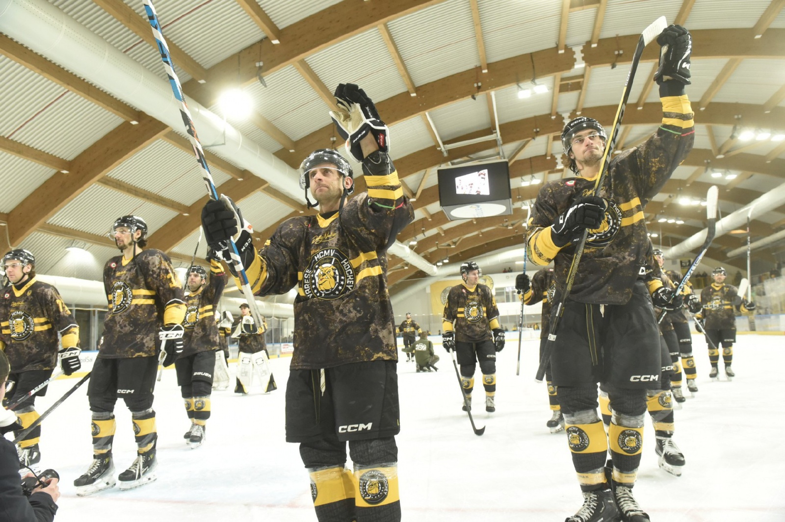 VARESE. HOCKEY COPPA ITALIA. HCMV VARESE- SV KALTERN CALDARO ROTHOBLAAS NELLA FOTO