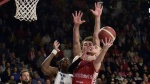 VARESE. BASKET LBA. OPENJOBMETIS VARESE-VIRTUS BOLOGNA NELLA FOTO MANNION