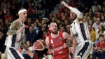 VARESE. BASKET LBA. OPENJOBMETIS VARESE-VIRTUS BOLOGNA NELLA FOTO MANNION