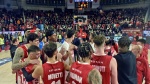 VARESE. BASKET LBA. OPENJOBMETIS VARESE-VIRTUS BOLOGNA NELLA FOTO SALUTO FINALE