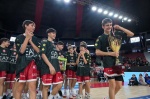 VARESE TROFEO GARBOSI 2024 PREMIAZIONI PALAZZETTO DI MASNAGO NELLA FOTO PRIMI CLASSIFICATI UNDER14 OLIMPIA MILANO