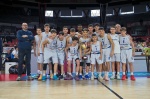 VARESE TROFEO GARBOSI 2024 PREMIAZIONI PALAZZETTO DI MASNAGO NELLA FOTO PREMIAZIONE SECONDA CLASSIFICATA UNDER14 TREVISO