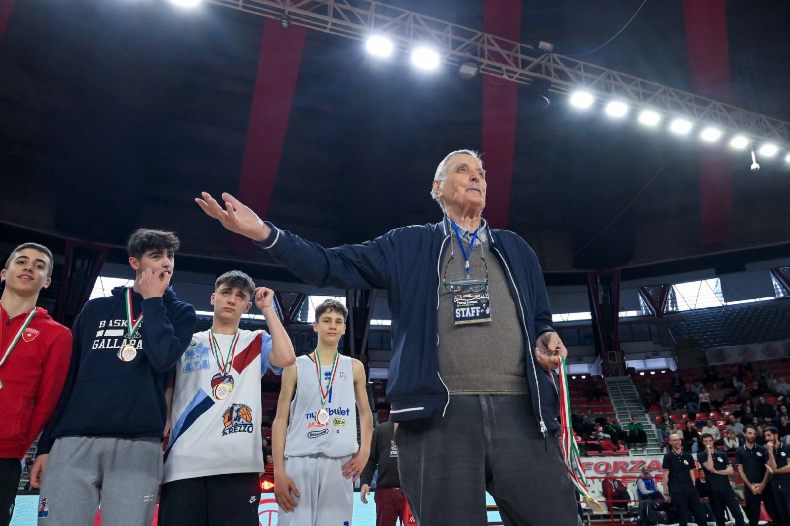 VARESE TROFEO GARBOSI 2024 PREMIAZIONI PALAZZETTO DI MASNAGO NELLA FOTO PAOLO VITTORI