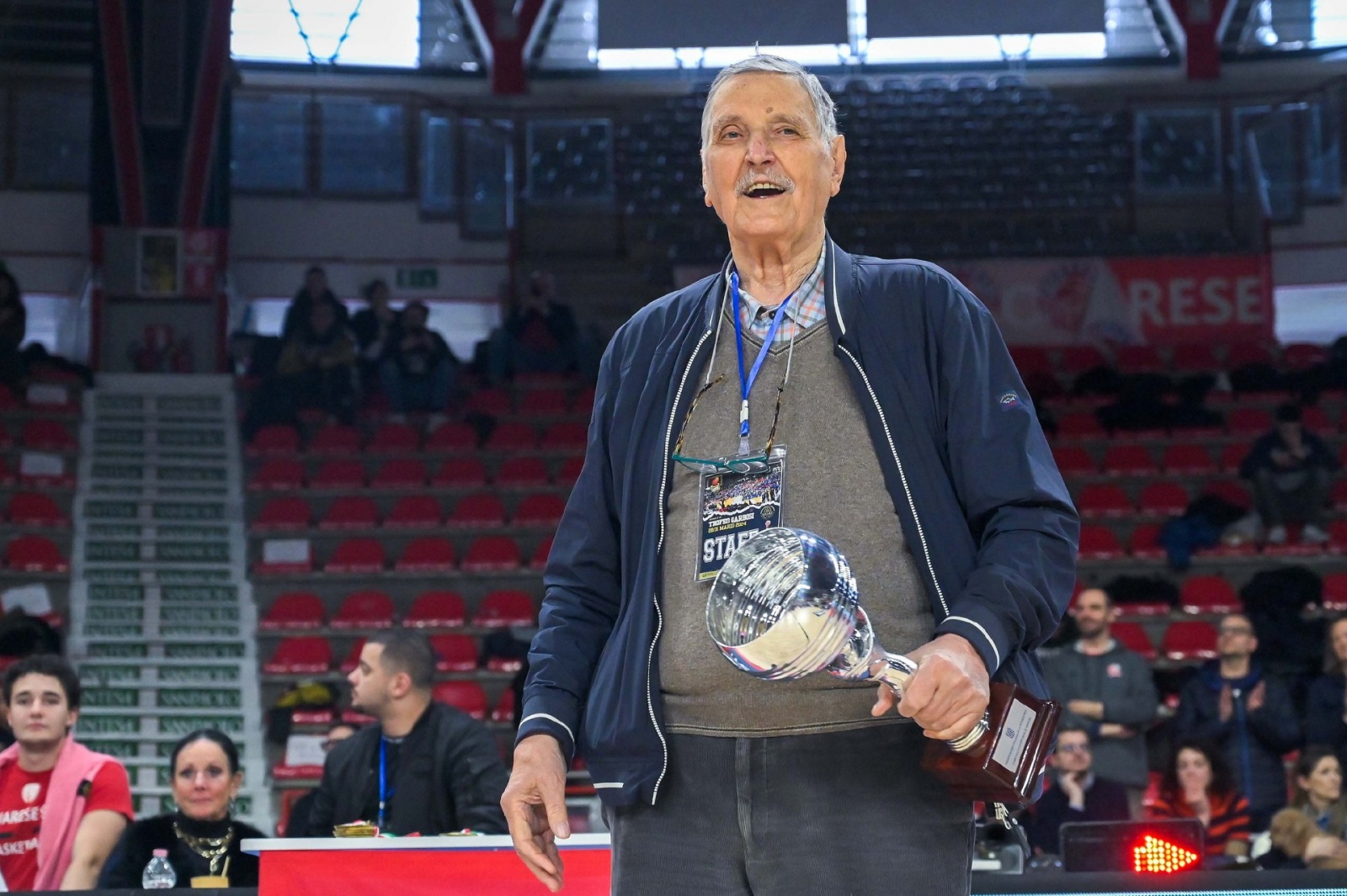 VARESE TROFEO GARBOSI 2024 PREMIAZIONI PALAZZETTO DI MASNAGO NELLA FOTO PAOLO VITTORI