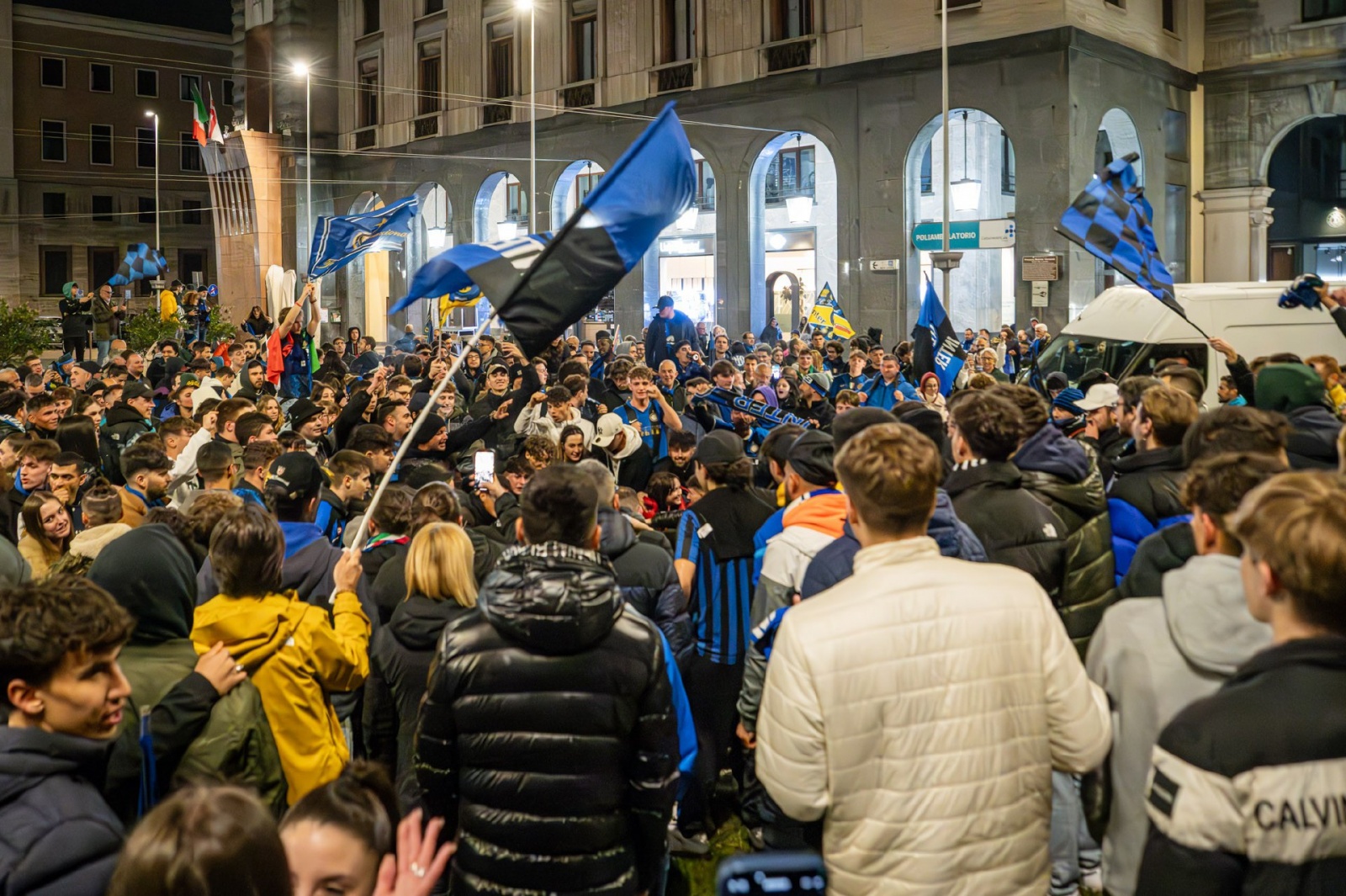 VARESE CAROSELLI FESTA SCUDETTO FC INTER 2024 20ESIMO CAMPIONATO D’ITALIA CALCIO SERIE A