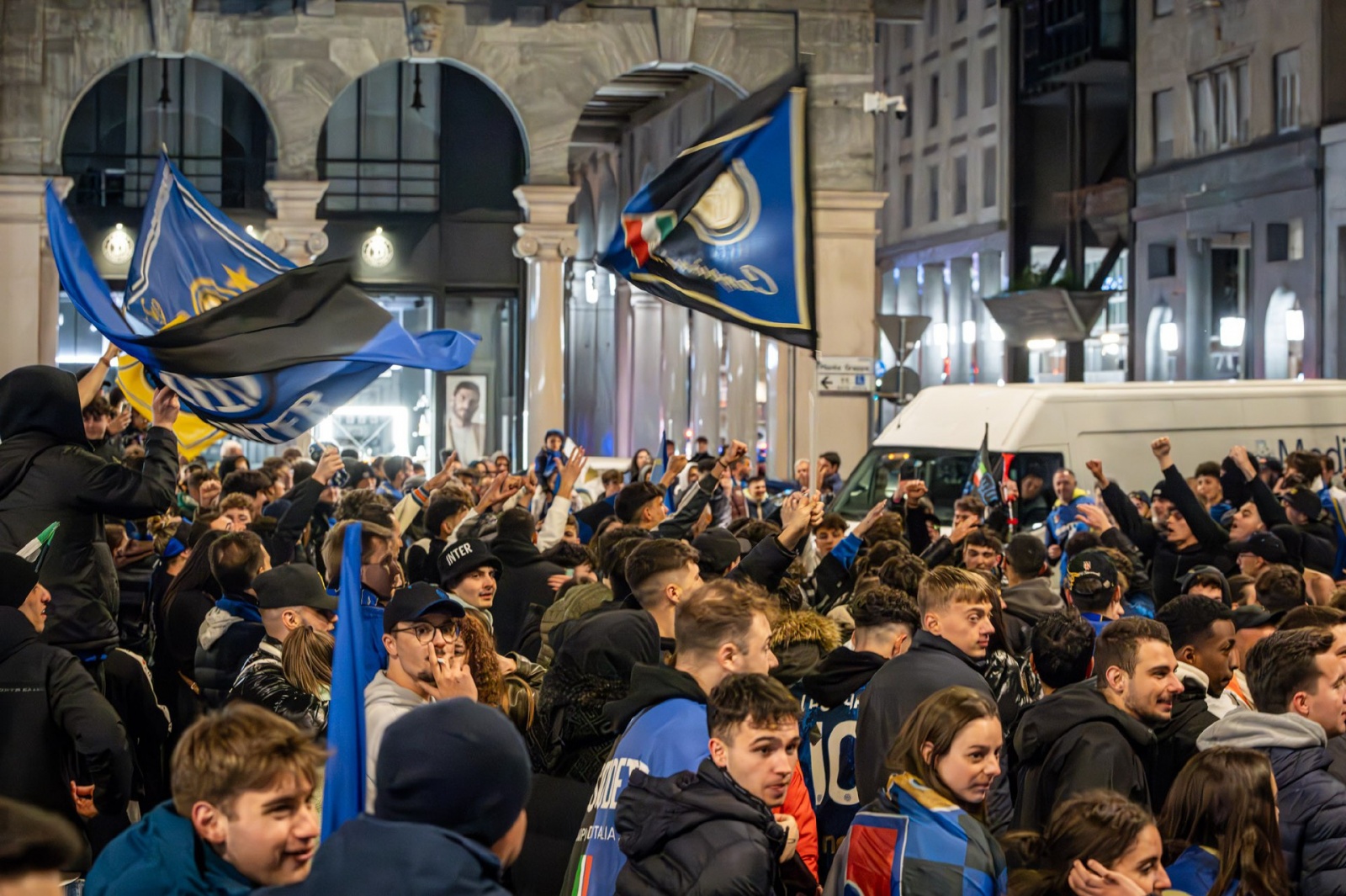 VARESE CAROSELLI FESTA SCUDETTO FC INTER 2024 20ESIMO CAMPIONATO D’ITALIA CALCIO SERIE A