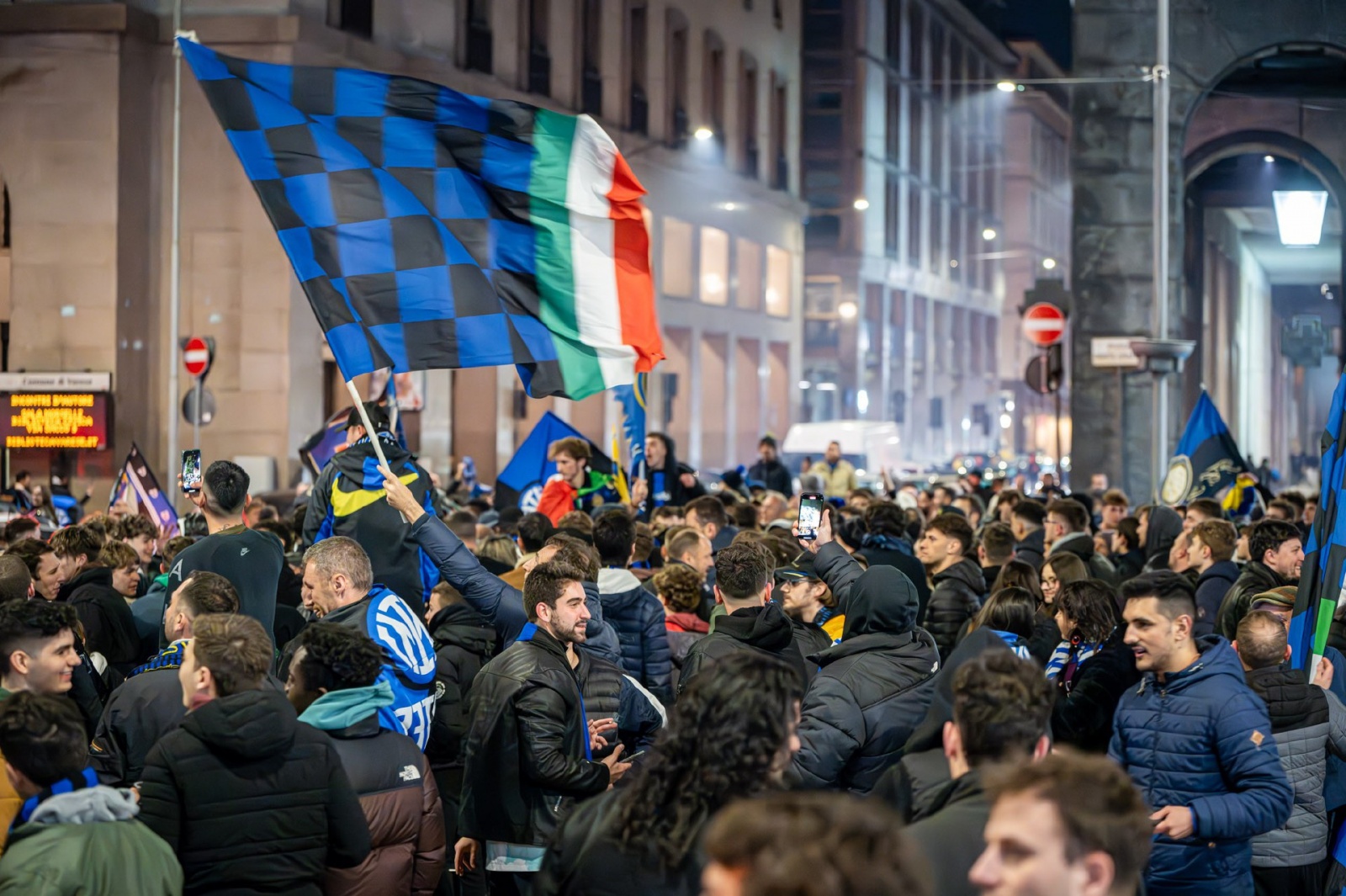 VARESE CAROSELLI FESTA SCUDETTO FC INTER 2024 20ESIMO CAMPIONATO D’ITALIA CALCIO SERIE A