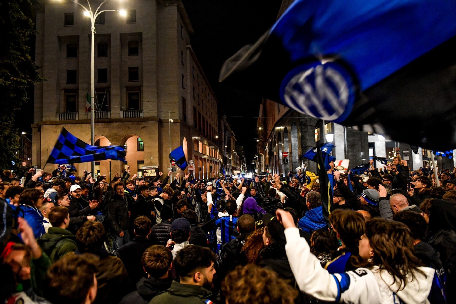 VARESE CAROSELLI FESTA SCUDETTO FC INTER 2024 20ESIMO CAMPIONATO D’ITALIA CALCIO SERIE A