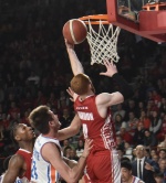 VARESE. BASKET LBA. OPENJOBMETIS VARESE - NUTRIBULLET BASKET TREVISO NELLA FOTO MANNION