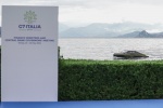 G7 Economia e Finanza, i controlli nella zona rossa a terra e in acqua. Stresa, Verbania, 24 maggio 2024 ANSA/JESSICA PASQUALON
