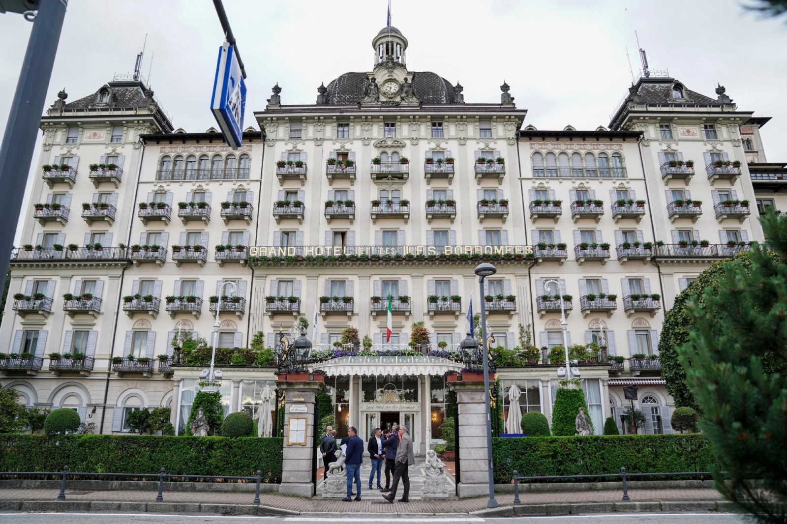G7 Economia e Finanza, i controlli nella zona rossa a terra e in acqua. Stresa, Verbania, 24 maggio 2024 ANSA/JESSICA PASQUALON
