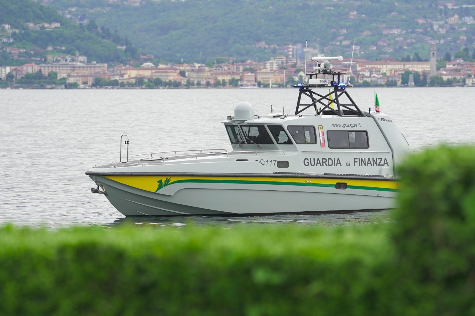 G7 Economia e Finanza, i controlli nella zona rossa a terra e in acqua. Stresa, Verbania, 24 maggio 2024 ANSA/JESSICA PASQUALON
