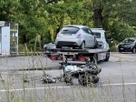 BREBBIA INCIDENTE AUTO MOTO ALTEZZA BENZINAIO Q8 SP69 DECEDUTA RAGAZZI DI 21 ANNI MOTOCICLISTA