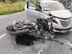 BREBBIA INCIDENTE AUTO MOTO ALTEZZA BENZINAIO Q8 SP69 DECEDUTA RAGAZZI DI 21 ANNI MOTOCICLISTA
