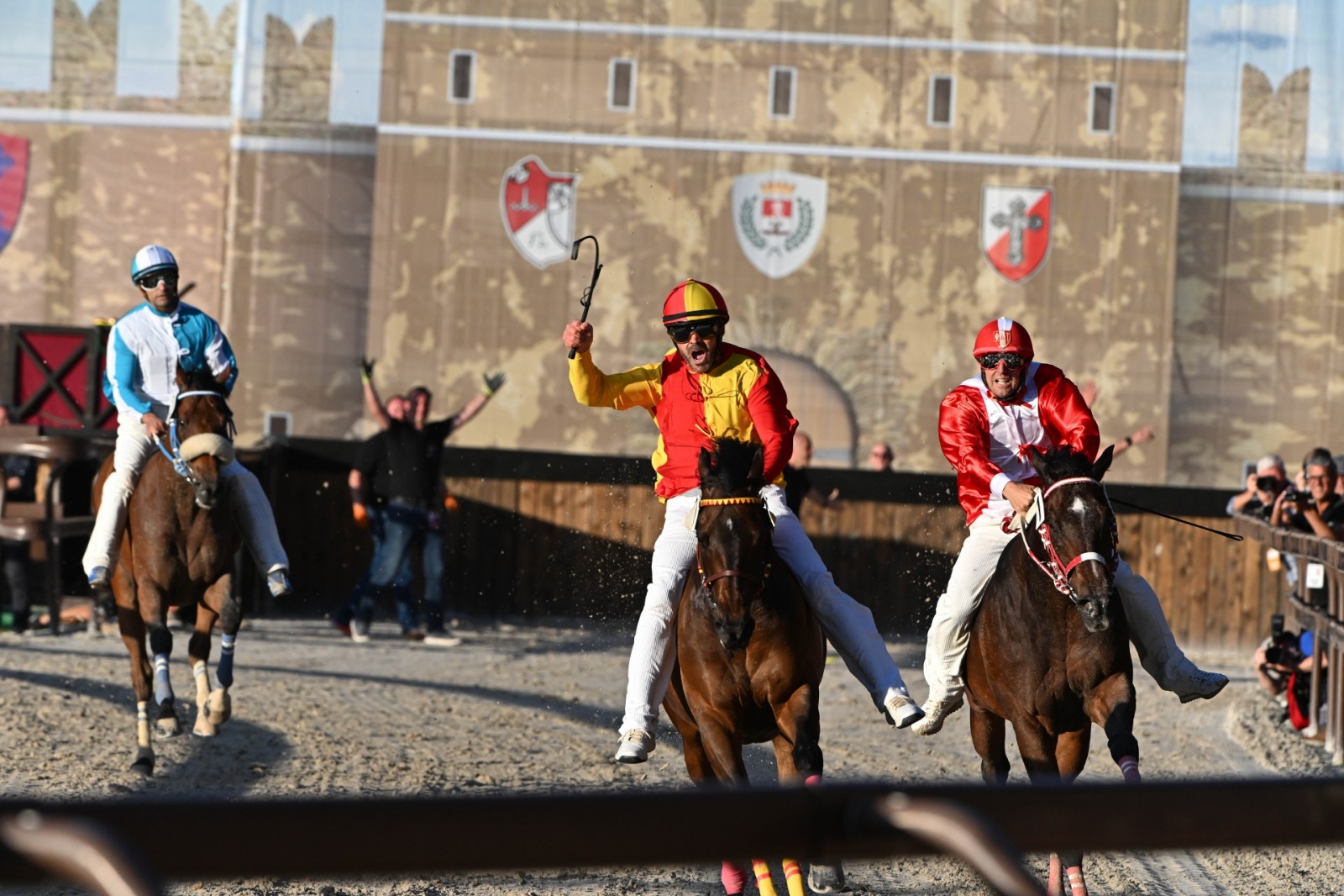 Legnano palio arrivo