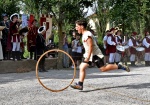 CASTIGLIONE OLONA. PALIO DEI CASTELLI 2024 NELLA FOTO CORSA CERCHI ARRIVO VINCITORE