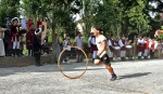 CASTIGLIONE OLONA. PALIO DEI CASTELLI 2024 NELLA FOTO CORSA CERCHI ARRIVO VINCITORE