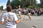 CASTIGLIONE OLONA. PALIO DEI CASTELLI 2024 NELLA FOTO PROVA CORSA CERCHI