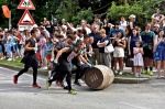 CASTIGLIONE OLONA. PALIO DEI CASTELLI 2024 NELLA FOTO PROVA CORSA BOTTI
