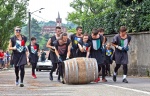 CASTIGLIONE OLONA. PALIO DEI CASTELLI 2024 NELLA FOTO PROVA CORSA BOTTI