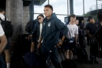 Mateo Retegui upon his arrival at Milan Malpensa airport after the defeat in the Uefa Euro 2024 round of 16, Milan, Italy, 30 June 2024. ANSA/MOURAD BALTI TOUATI