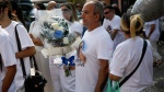 Funerali di Omar Bassi Bollate - 12 agosto 2024 - foto Spf/Ansa