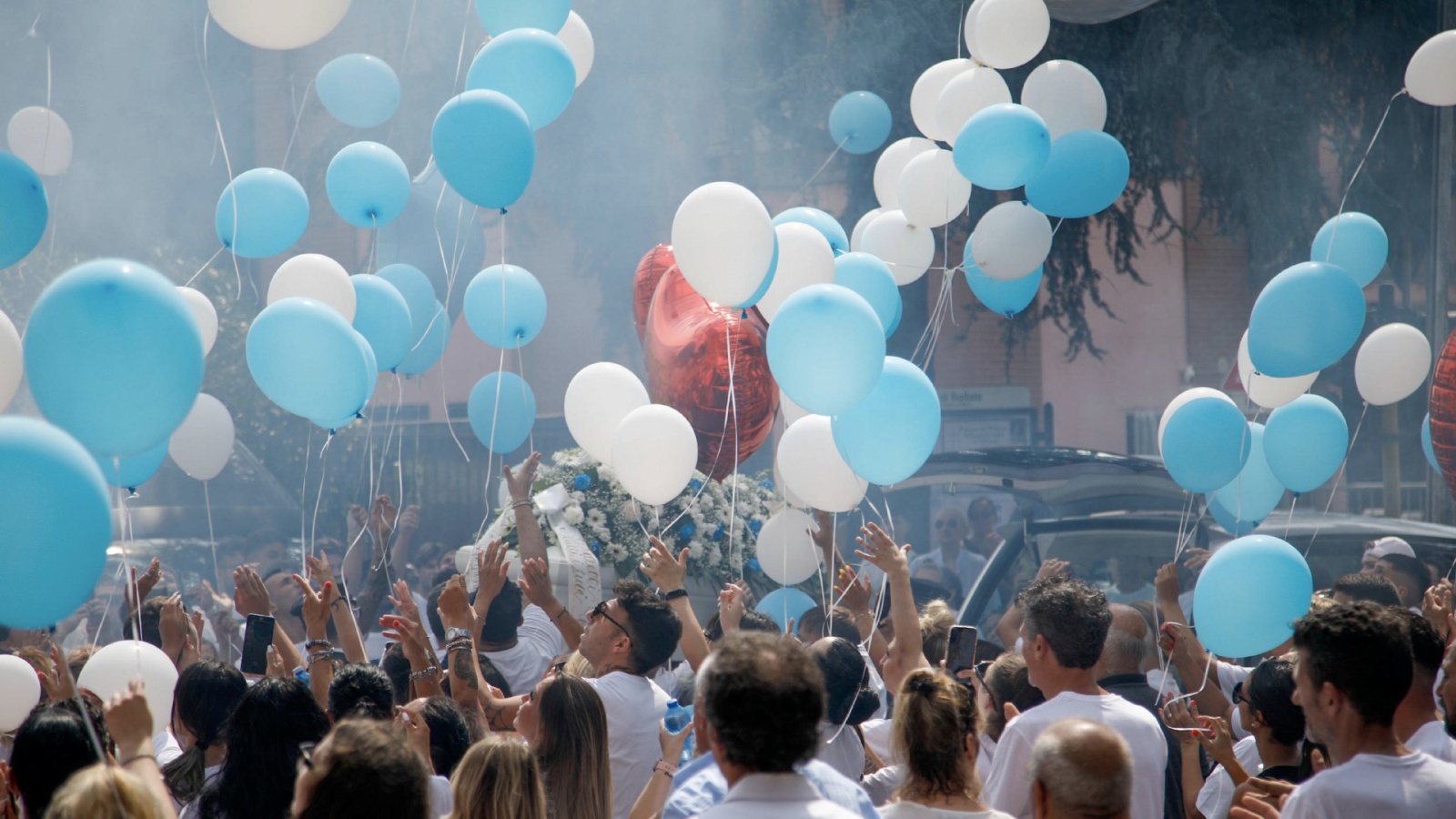 Funerali di Omar Bassi Bollate - 12 agosto 2024 - foto Spf/Ansa