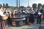 CASTRONNO. CERIMONIA PER CENTENARIO AUTOSTRADA MILANO VARESE ALLÕAREA DI SERVIZIO BRUGHIERA EST E SCOPERTURA INSTALLAZIONE DELLÕARTISTA MARTINOLI NELLA FOTO ESIBIZIONE BOSINI