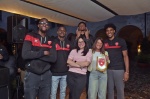 VARESE. PRESENTAZIONE OPENJOBMETIS PALLACANESTRO VARESE 2024 2025 AI TIFOSI AL CAFFEÕ BROLETTO NELLA FOTO DUE TIFOSE CON ALCUNI GIOCATORI