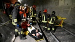 CASTELLANZA ESERCITAZIONE INCIDENTE FERROVIARIO GALLERIA DI CASTELLANZA