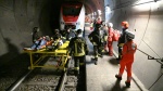 CASTELLANZA ESERCITAZIONE INCIDENTE FERROVIARIO GALLERIA DI CASTELLANZA