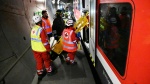 CASTELLANZA ESERCITAZIONE INCIDENTE FERROVIARIO GALLERIA DI CASTELLANZA