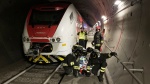 CASTELLANZA ESERCITAZIONE INCIDENTE FERROVIARIO GALLERIA DI CASTELLANZA