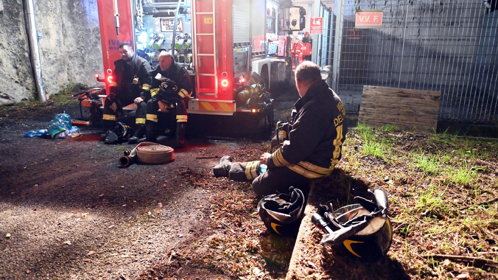 CASTELLANZA ESERCITAZIONE INCIDENTE FERROVIARIO GALLERIA DI CASTELLANZA