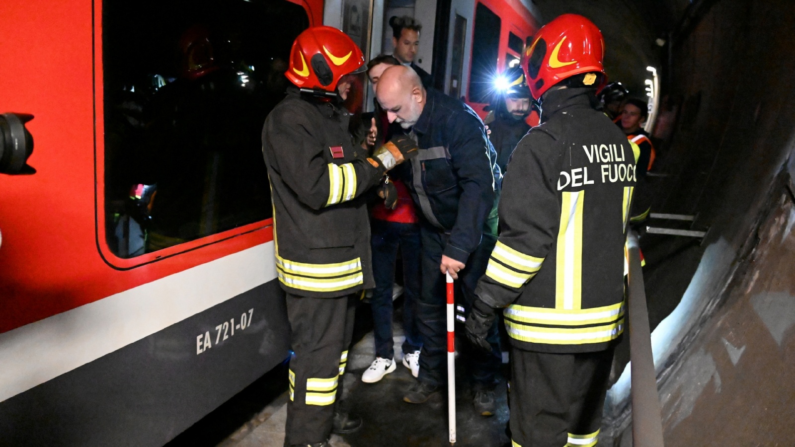 CASTELLANZA ESERCITAZIONE INCIDENTE FERROVIARIO GALLERIA DI CASTELLANZA