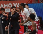 VARESE. BASKET LBA. OPENJOBMETIS VARESE-VIRTUS SEGAFREDO BOLOGNA NELLA FOTO MANDOLE
