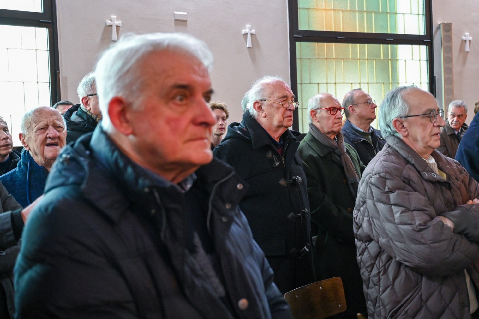 VARESE FUNERALI DI CARLO LUCCHINA CHIESA SAN CARLO BORROMEO NELLA FOTO DIONIGI