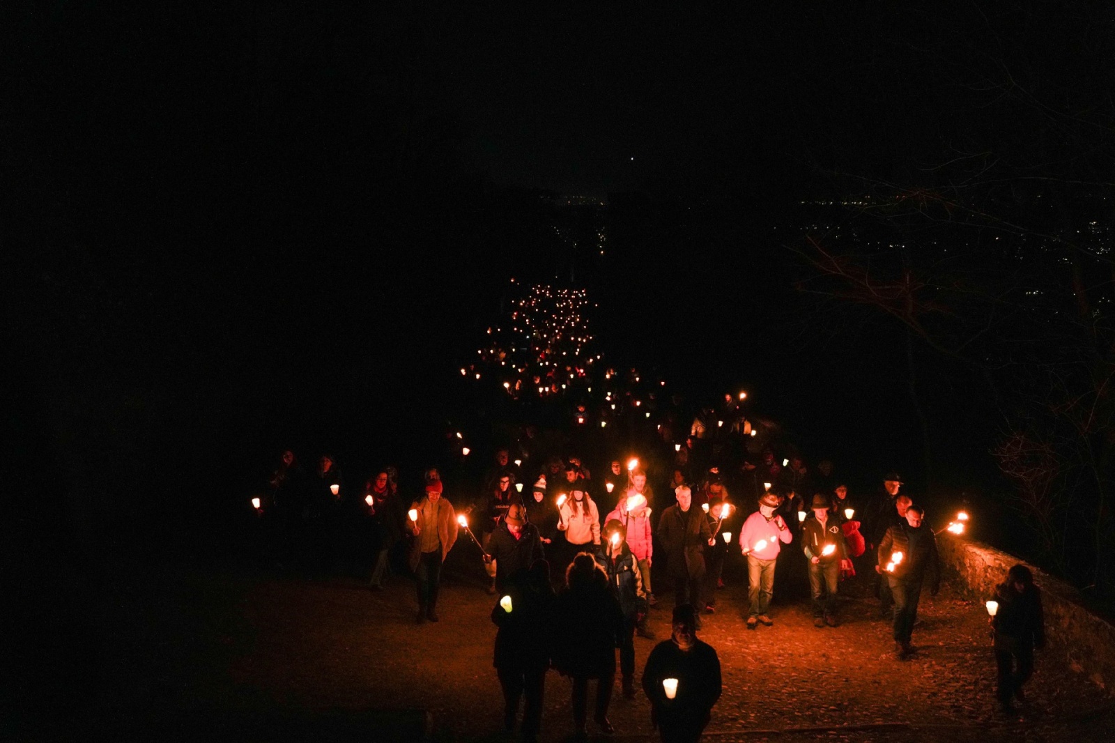 VARESE SACRO MONTE FIACCOLATA