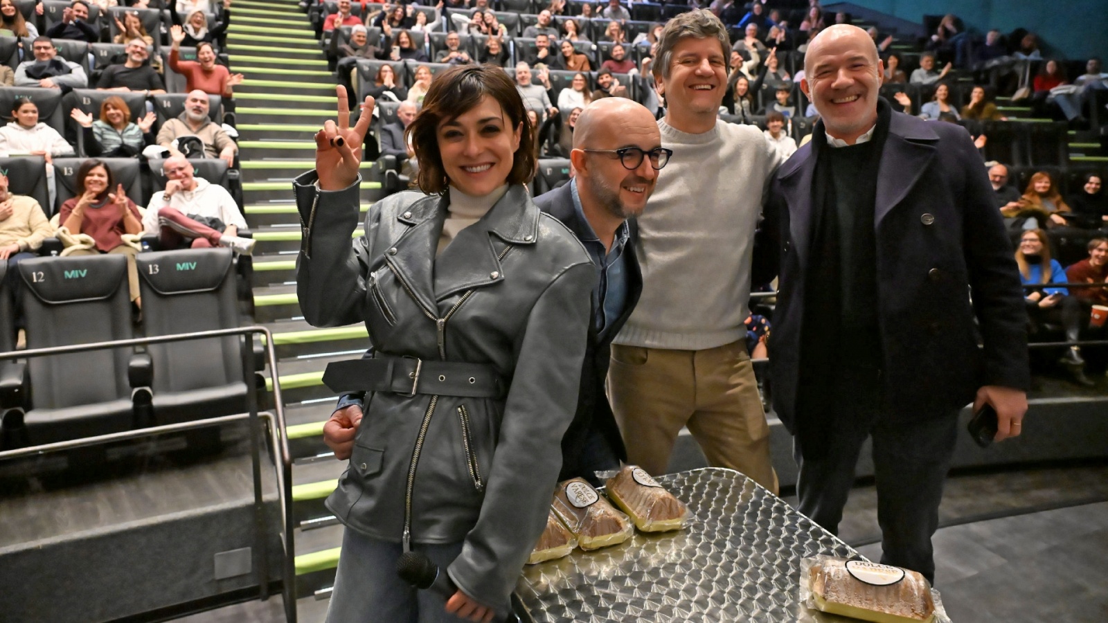 VARESE. VALENTINA LODOVINI, FABIO DE LUIGI E ALESSANDRO GENOVESE AL MIV PER PRESENTAZIONE FILM “10 GIORNI CON I SUOI”