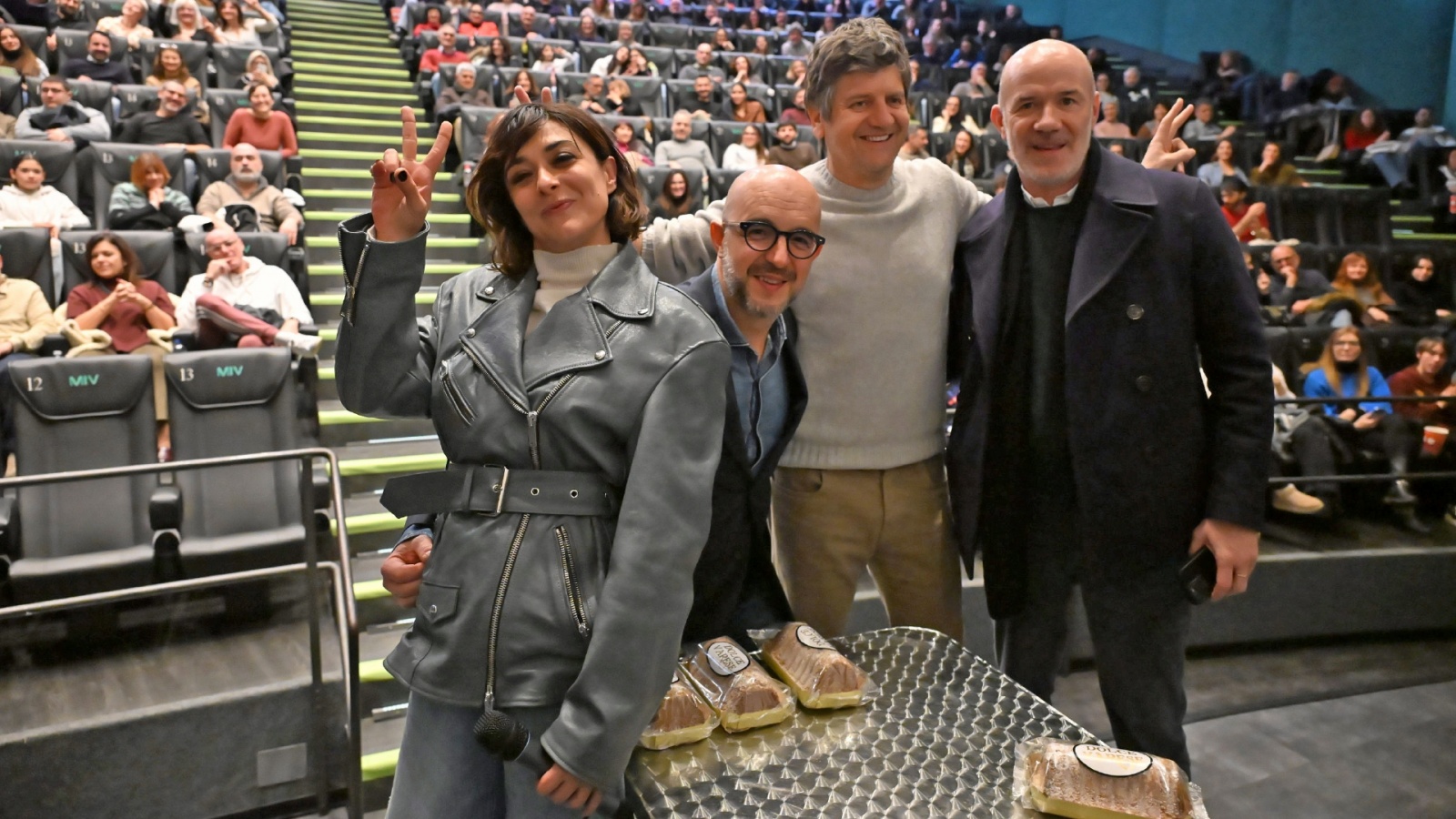VARESE. VALENTINA LODOVINI, FABIO DE LUIGI E ALESSANDRO GENOVESE AL MIV PER PRESENTAZIONE FILM “10 GIORNI CON I SUOI”