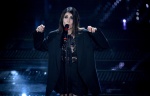 Italian singer Giorgia performs on stage at the Ariston theatre during the 75th edition of the Sanremo Italian Song Festival, in Sanremo, Italy, 15 February 2025. The music festival will run from 11 to 15 February 2025. ANSA/ETTORE FERRARI